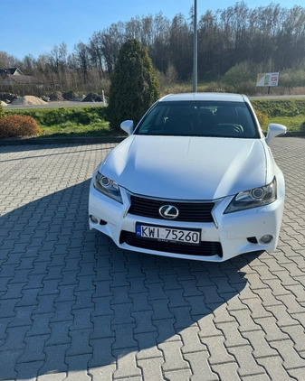 Lexus GS cena 89990 przebieg: 149000, rok produkcji 2012 z Niepołomice małe 154